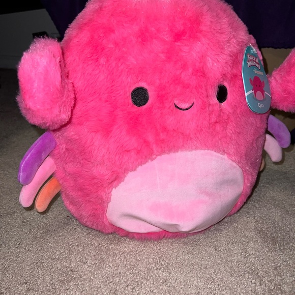 New Cyra The Crab Fuzzamallow Squishmallows - Picture 10 of 16